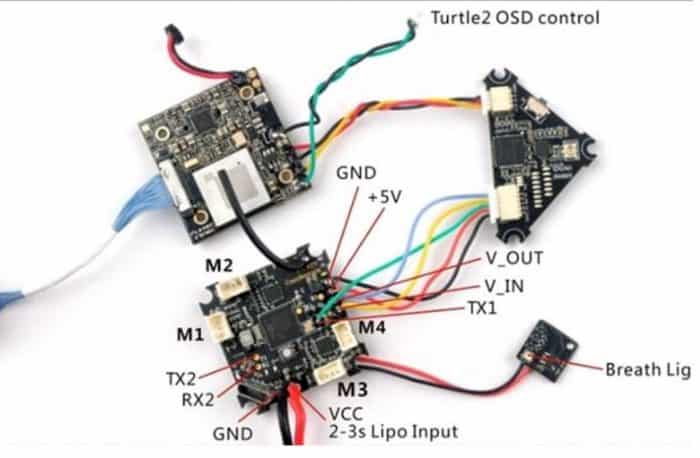 Aufbau Microsquad TheRam HD mit Caddx Turtle V2 - Microsquad