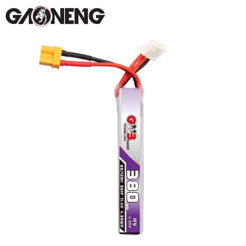 GNB Gaoneng Lipo 380mAh HV 3s 11 4V 60 120C XT30 Microsquad